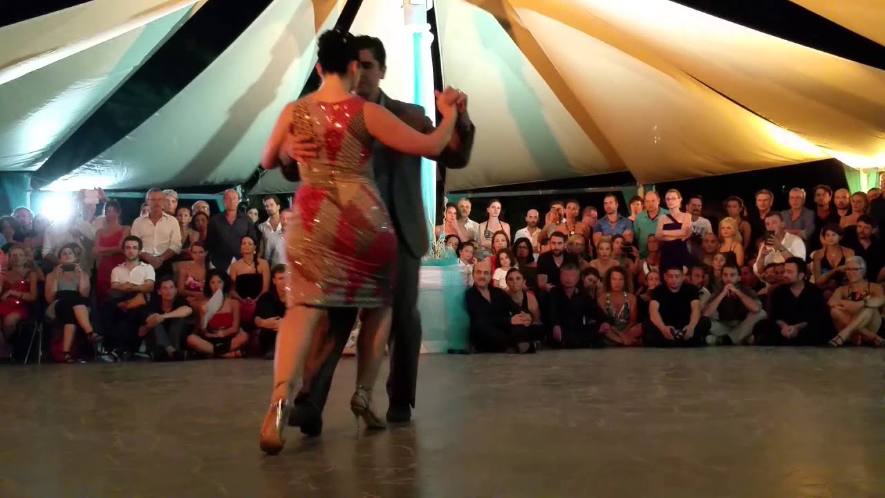Ariadna Naveira y Fernando Sanchez  Catania Tango Festival 2015 1-2