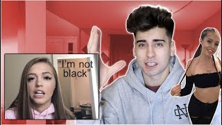 EXPOSING WoahhVicky for admitting she's not black!!
