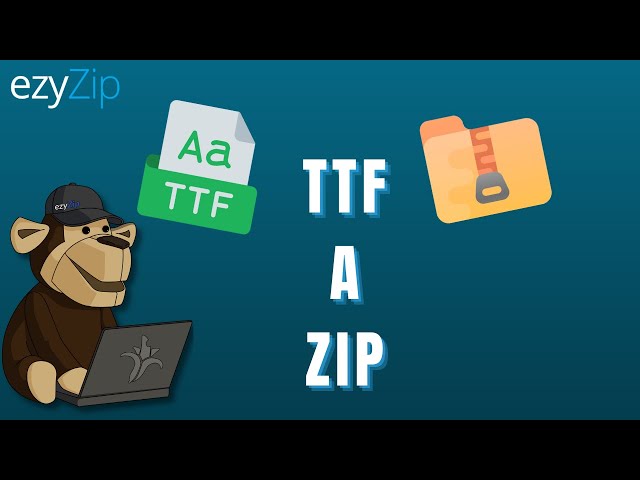 How to Convert TTF to ZIP Online (Simple Guide)