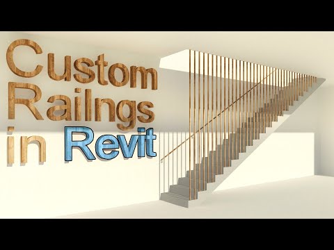 Railing to Ceiling in Revit Tutorial