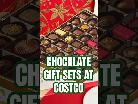 New Chocolate Gift Sets at Costco! #chocolate #giftset #gifts #giftsforher #giftsforhim #christmas
