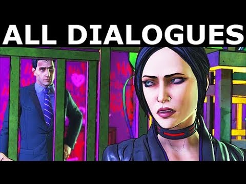 Meet Selina In The Funhouse - Both Versions - All Dialogues - BATMAN The Enemy Within Episode 5