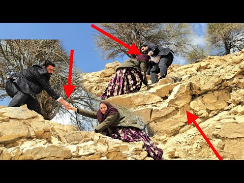A trip to Isfahan ends with a shocking ending; Maryam's terrifying fall from the mountain