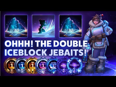 Mei Icewall - THE DOUBLE ICEBLOCK JEBAITS! - Bronze to Grandmaster S1 2022
