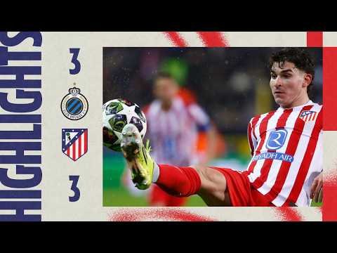 Club Brugge KV 3 - 3 Club Atlético de Madrid highlights