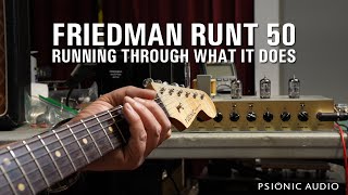 Video thumbnail for Friedman Runt 50 | Running Through What It Does by Psionic Audio