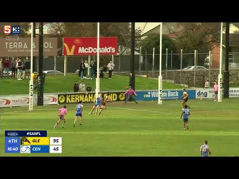 Rd 11 Hostplus SANFL Snapshot - Glenelg's Liam McBean unselfish assist to Connor McLeod