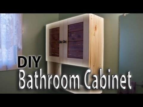 Building a Bathroom Wall Cabinet