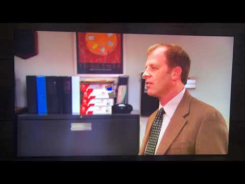 Michael tries to get toby to punch him (the office)