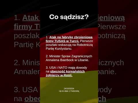 Up to date z Fedorską 24/10/2024