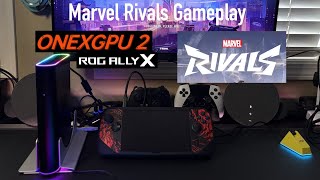 ONEXGPU 2 Rog Ally X Marvel Rivals Gameplay 1440p