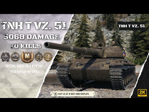 10 kills vz TNH T Vz. 51 | #wotreplays 403