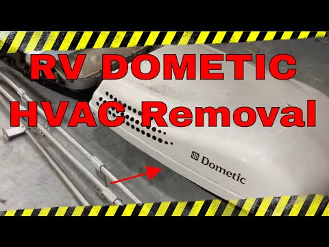 How to remove an RV Dometic AC unit