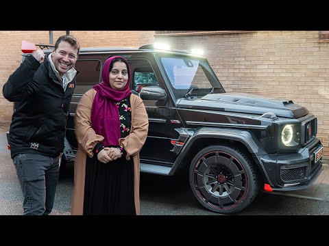 Lovely Lady Wins £144,900 Brabus G-Wagen And Can't Believe It