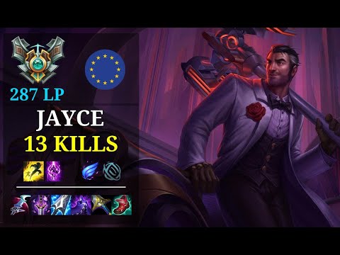 Jayce Top vs Darius - 13 kills - Fnc Pride EUW Grandmaster (287 LP) Patch 11.4
