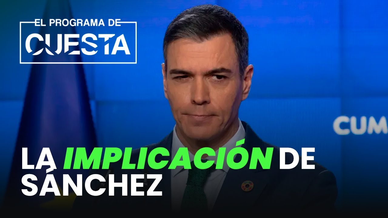 Sánchez, atrapado: las pruebas que revelansu participación en el rescate