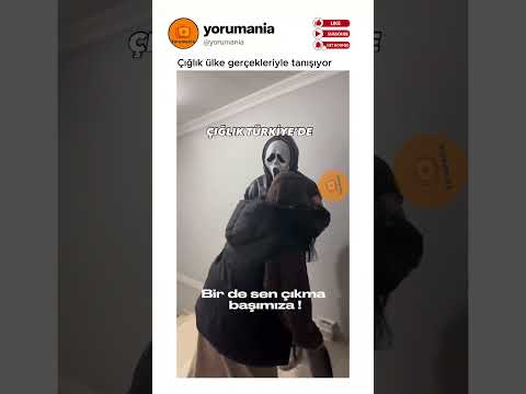 Çığlık Türkiye'ye gelirse.. 😅😅  #komikvideolar #komikyorumlar