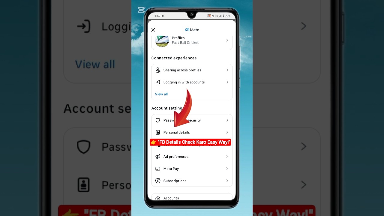 Facebook Personal Details Kaise Check Karein | FB Account Info 2025 | M Technical 4U