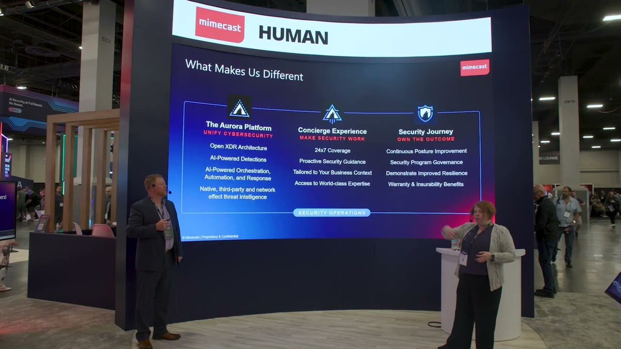 Black Hat 2025 Session: Mimecast & Arctic Wolf - Better Together