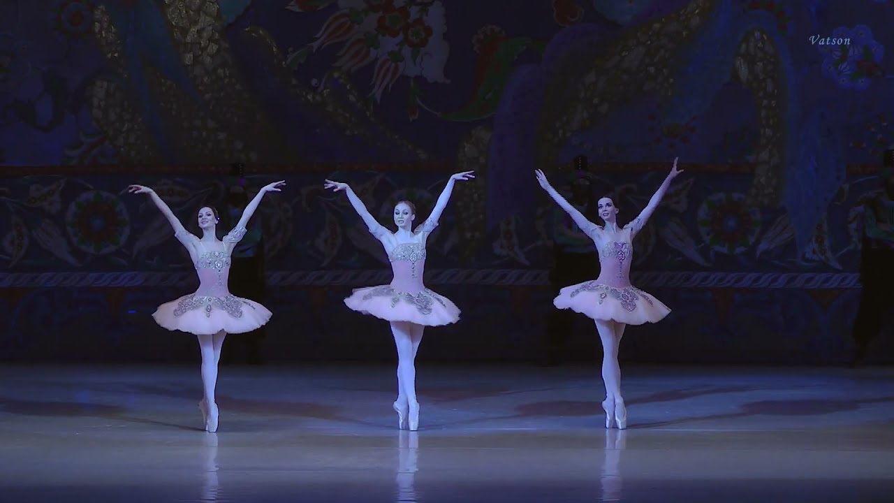 オダリスク・パ・ド・トロワ、コーダ「海賊」キエフバレエ団/Odalisque Pas de Trois Coda "Le Corsaire" Kiev Ballet