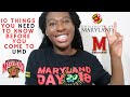 10 things you NEED to know BEFORE coming to THE UNIVERSITY OF MARYLAND| UMD TIPS & ADVICE