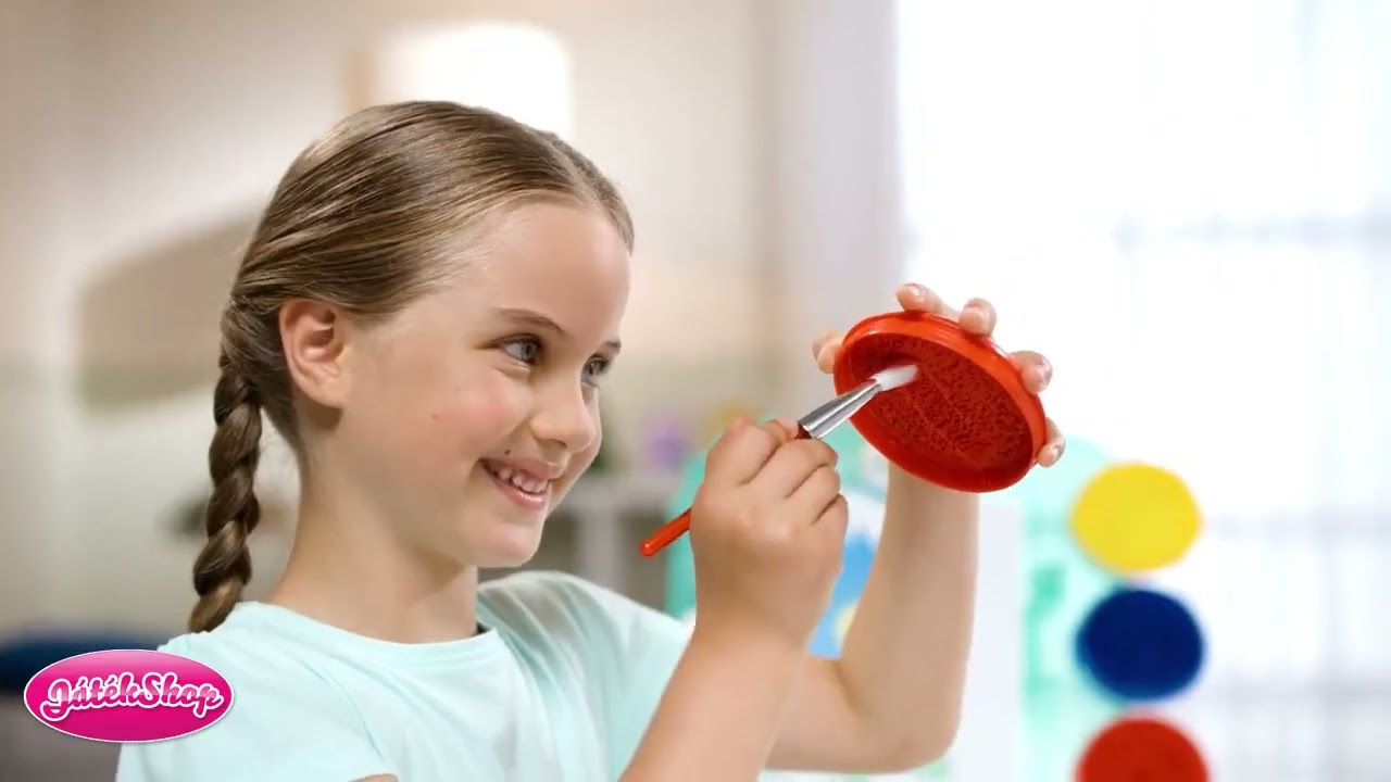 PAINT-sation: Asztali festőállomás kreatív játék videó