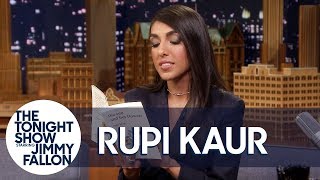 Rupi Kaur Reads Timeless from Her Poetry Collection The Sun and Her Flowers