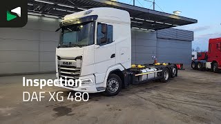 شاحنة نقل الحاويات DAF XG 480 6X2 BDF Full Air Suspension Lift+ Steering Axle Automatic | صورة 4 - Autoline