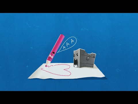 PASAKA ✏️ Pieštukas, kuris bijojo Drožtuko