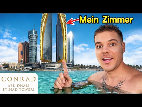 Wow.. Ich übernachte im Conrad Etihad Towers in Abu Dhabi!