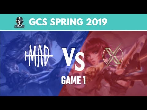Highlights: MAD Team vs TONGXIN Game 1 | GCS Spring 2019 Finals