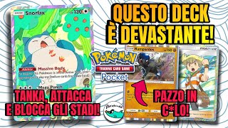 RAMPARDOS TORNA PIÙ INCA*ZATO CHE MAI! SNORLAX È IL SUO NUOVO MIGLIORE AMICO! Pokemon TCG Pocket!