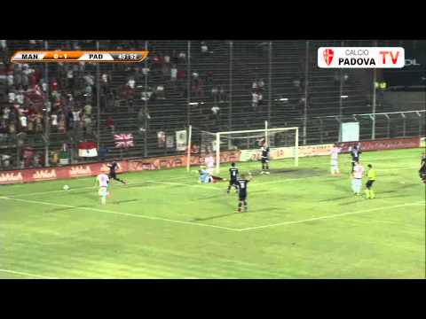Highlights Mantova-Padova 1-1 Coppa italia Lega Pro 2015/16