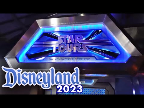 Star Tours: The Adventures Continue 2023 - Disneyland Full Ride [4K POV]