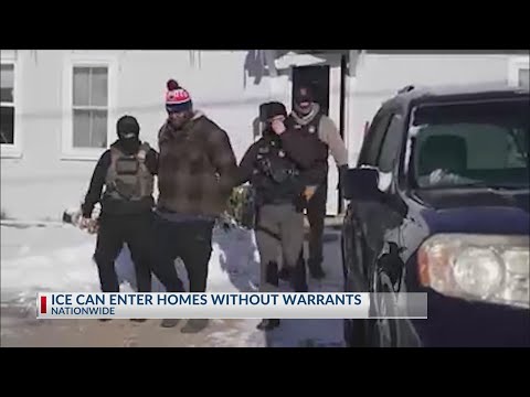 NBC 10 News Today: ICE can enter homes without warrants
