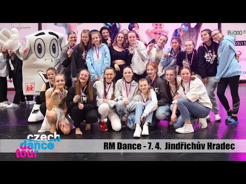 RM Dance | CZECH DANCE TOUR | Regionální kolo | 7. 4. 2023 Jindřichův Hradec