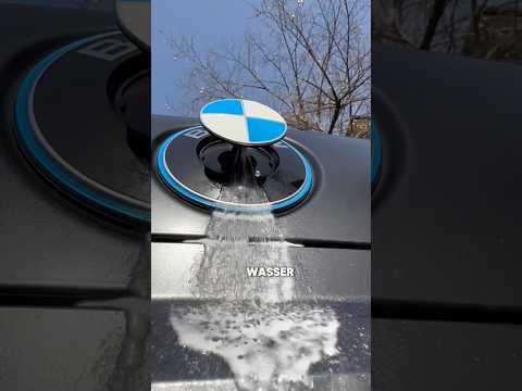 Wenn Wasser aus dem BMW Logo kommt… 😳 #shorts