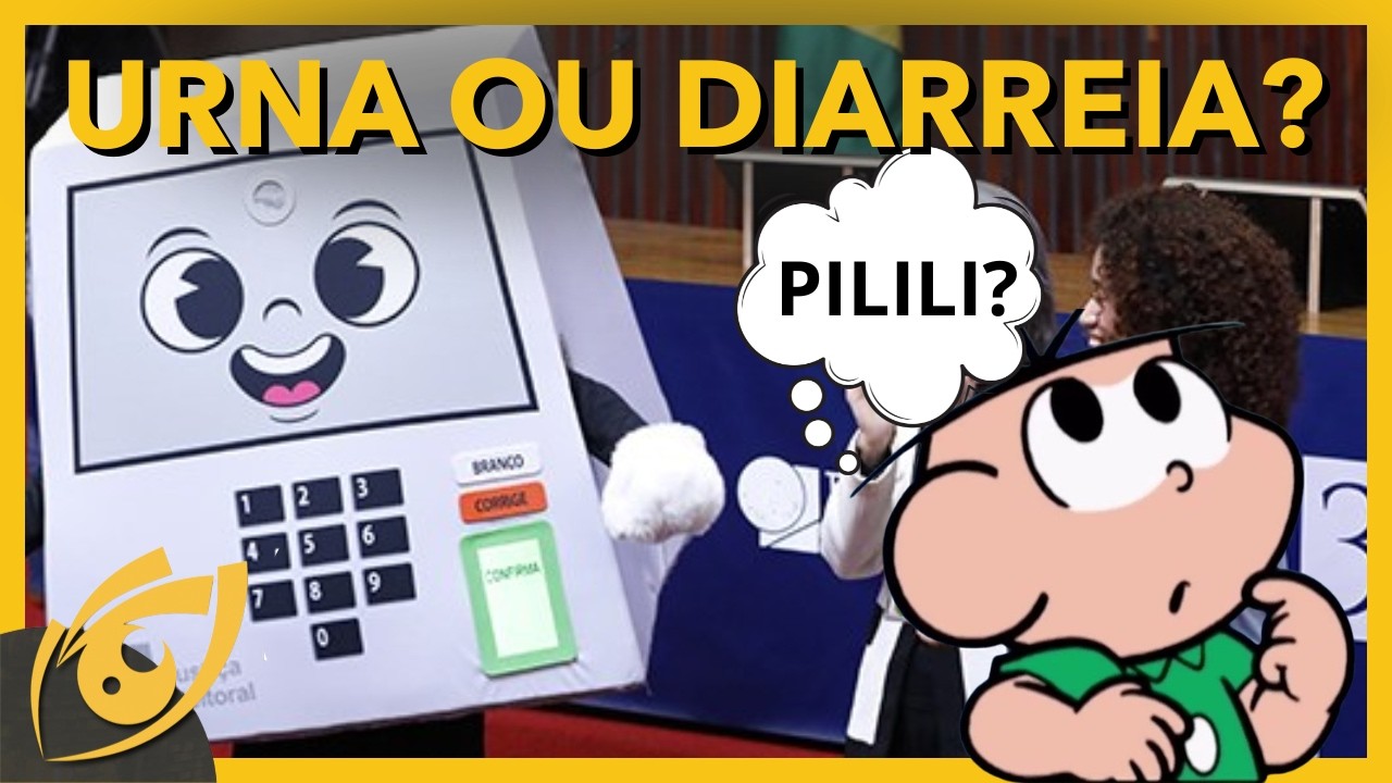TSE lança MASCOTE PILILI pelas URNAS ELETRÔNICAS, RIDICULARIZANDO o eleitor brasileiro