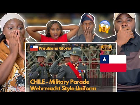 Chile Military Parade - Wehrmacht Style Uniform Compilation Gran Parada Militar de Chile (Reaction)