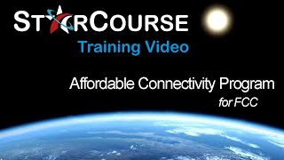 Affordable Connectivity Program Training Video