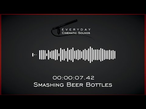 Smashing Beer Bottles | HQ Sound Effects