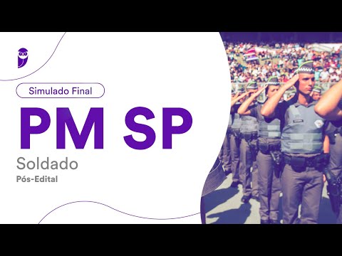 Simulado Final da PM SP - Pós-Edital - Soldado - Banca VUNESP - Correção