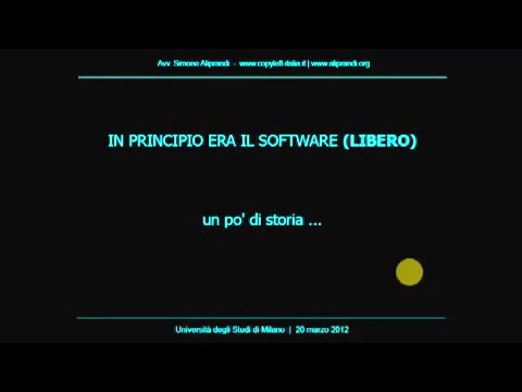 La tutela giuridica del software e il modello open licensing