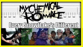 My Chemical Romance  every snowflake is different guitar cover with tab