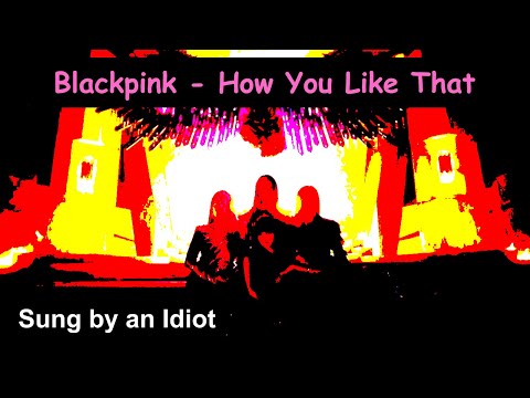 Blackpink - How You Like That but it's Sung by an Idiot