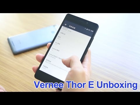 Vernee Thor E Unboxing