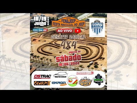 #AOVIVO Desafio Radical 4x4 - XXVIII Fenajeep - Provas de Sábado 18/06