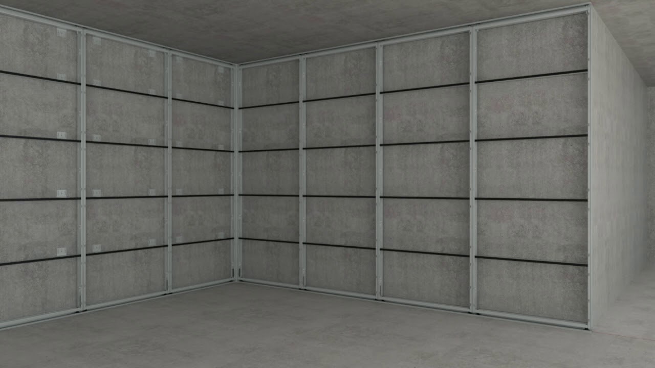 BAFCO Partition System Installation Method