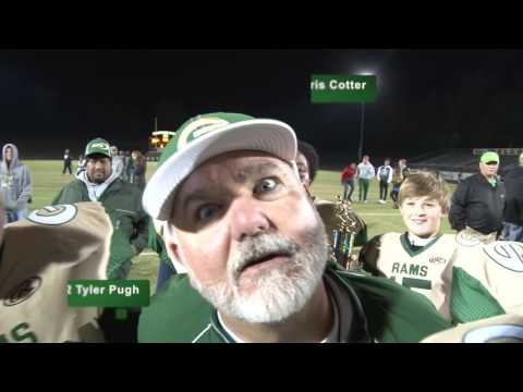111216 Highlights of 8th Grade D1 Championship Game with Interviews - Grayson Rams