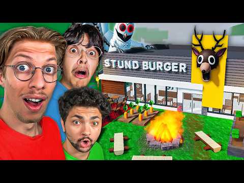 We built the ULTIMATE 99 Nights RESTAURANT in the Forest (Ft. Clinko and Litsu)